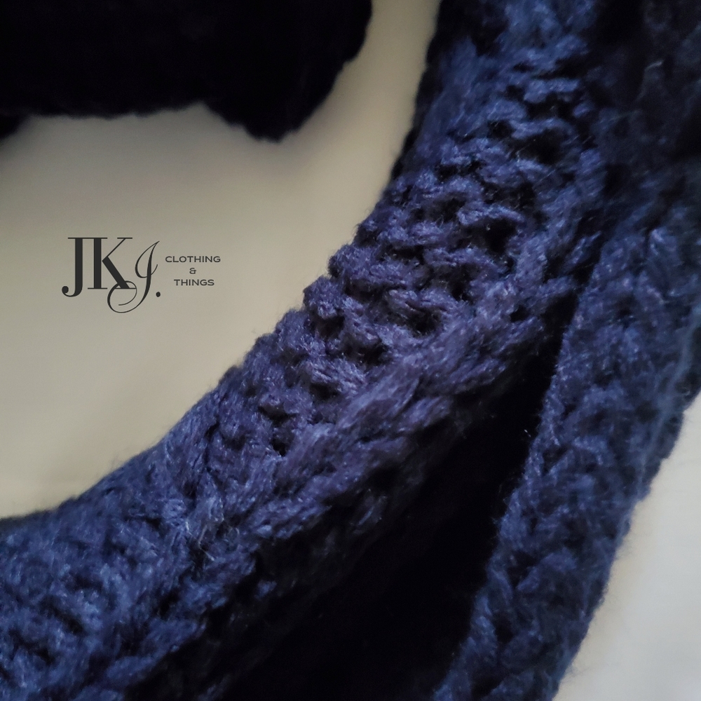 C.C Knit Infinity Scarf - Picture 2 of 3